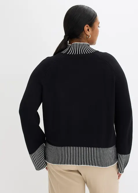 Pull à col montant, bonprix