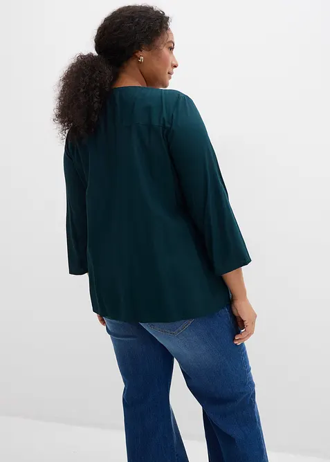 Blouse ample en viscose fluide, bonprix