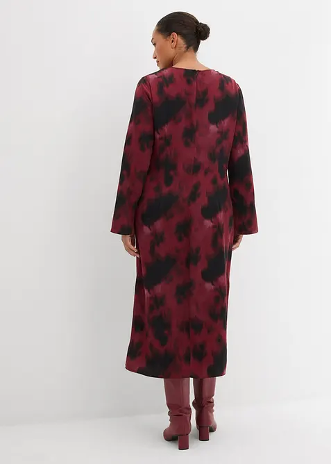 Robe midi en satin, bonprix