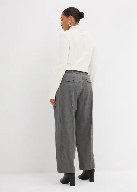 Pantalon à taille élastiquée, bonprix