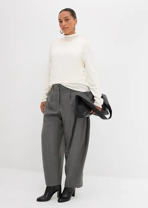 Pantalon à taille élastiquée, bonprix