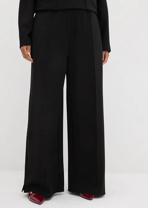 Pantalon en Punto di Roma, bonprix