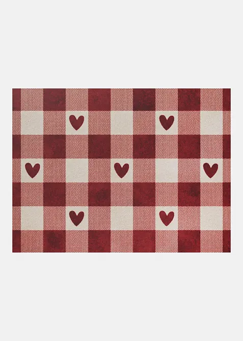 Paillasson motif cœurs, bonprix