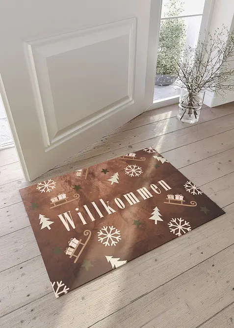 Paillasson avec motif Noël, bonprix