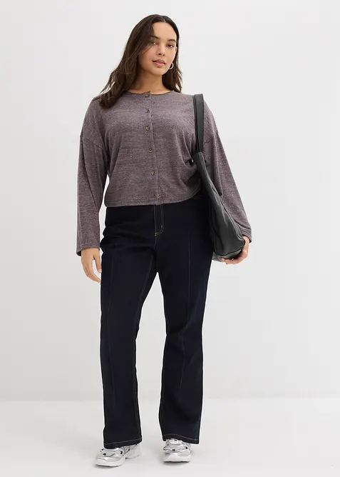 Jean bootcut taille haute, bonprix