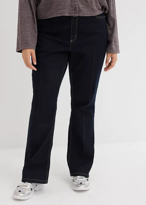 Jean bootcut taille haute, bonprix