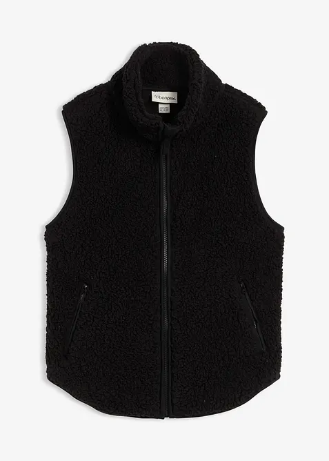 Gilet sans manches en sherpa, bonprix