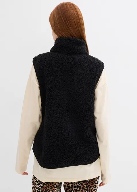 Gilet sans manches en sherpa, bonprix