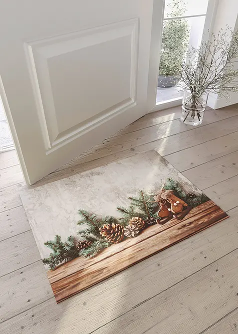 Paillasson avec motif de Noël, bonprix