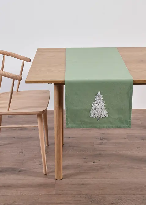 Chemin de table à broderie Terry, bonprix