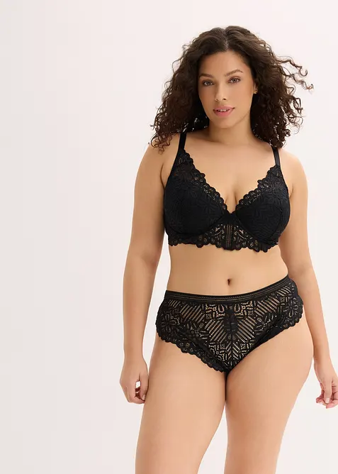 Soutien-gorge &agrave; coques en dentelle, bonprix