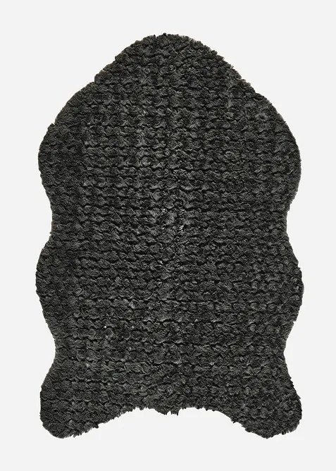 Tapis lavable, effet peau de mouton, bonprix