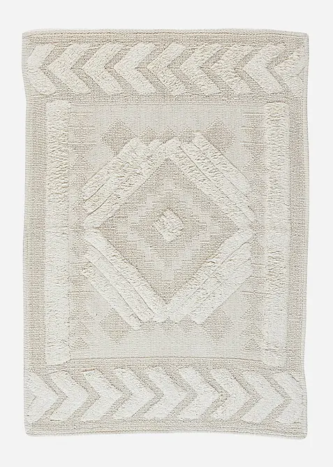 Tapis de bain à motif en relief, bonprix