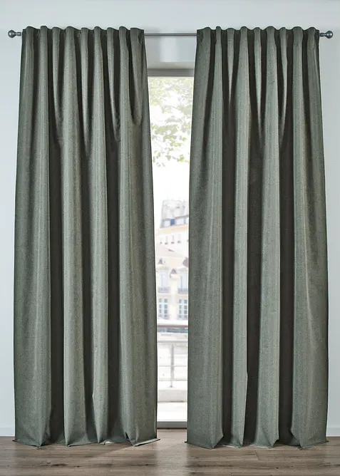 Rideau occultant, envers enduit, aussi en XXL (1 pce), bonprix