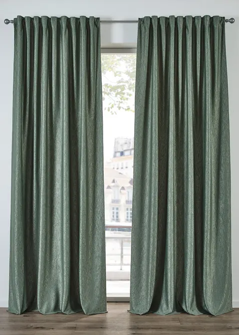 Rideau en velours, effet froissé (1 pce), bonprix