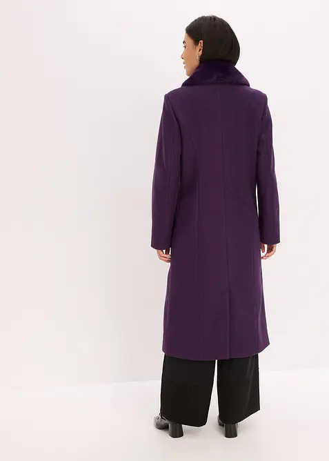 Manteau à col amovible, bonprix