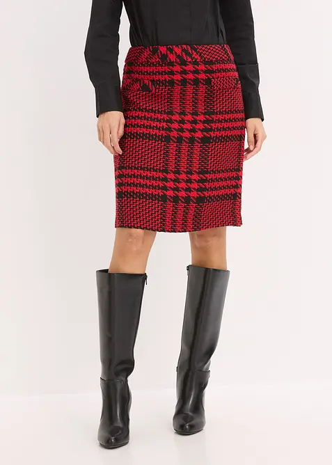 Jupe en maille bouclette, bonprix