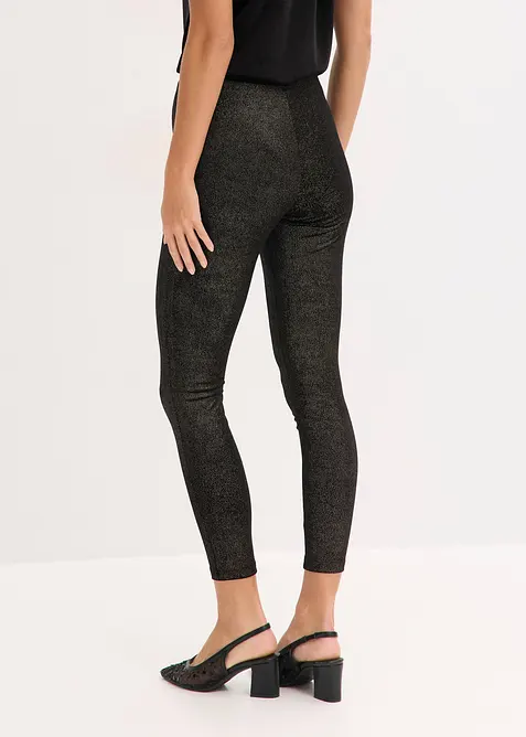 Legging scintillant en velours, bonprix