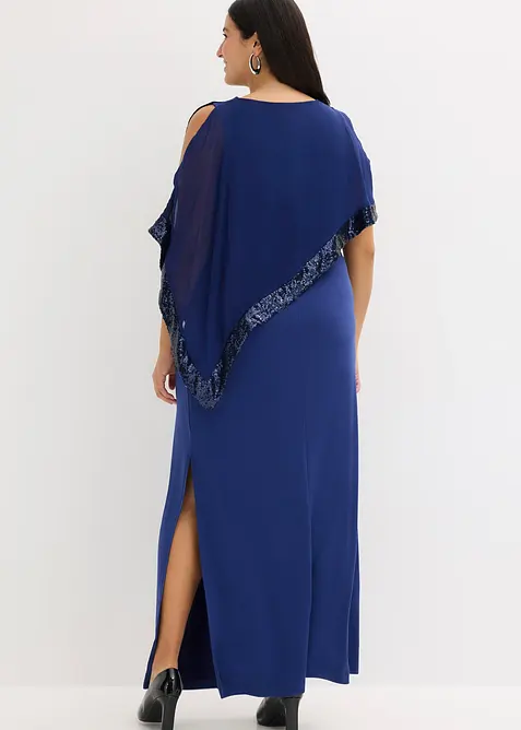 Robe en jersey à sequins, bonprix