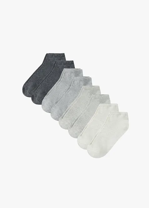 Lot de 8 paires de chaussettes courtes, bonprix