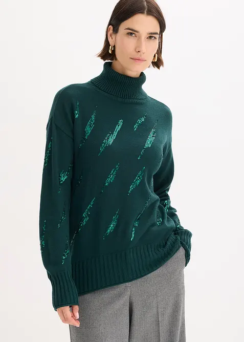 Pull doux et oversize en viscose majoritaire, bonprix