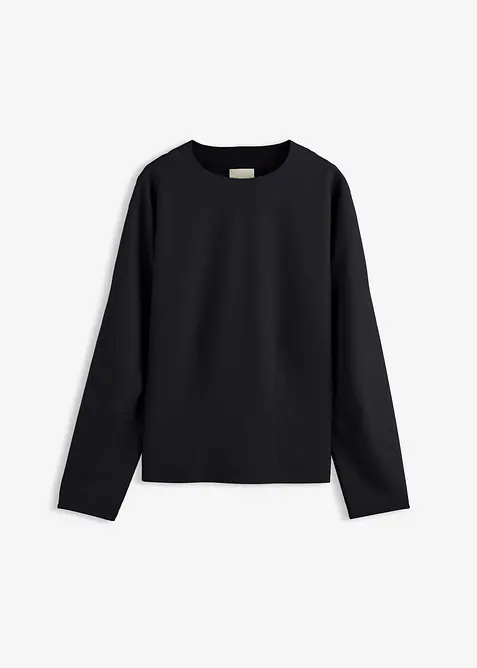 T-shirt manches longues en Punto di Roma, bonprix