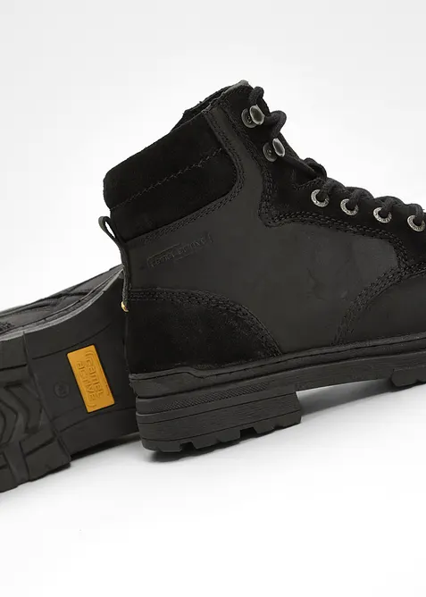 Boots lacées en cuir Camel Active, Camel Active