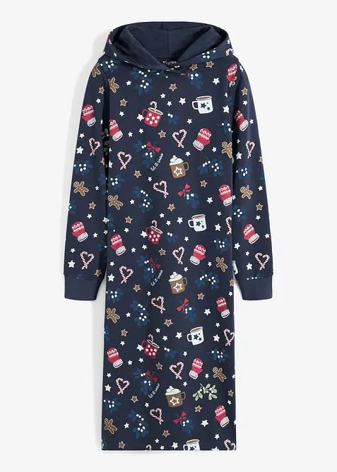 Robe sweat de Noël, bonprix