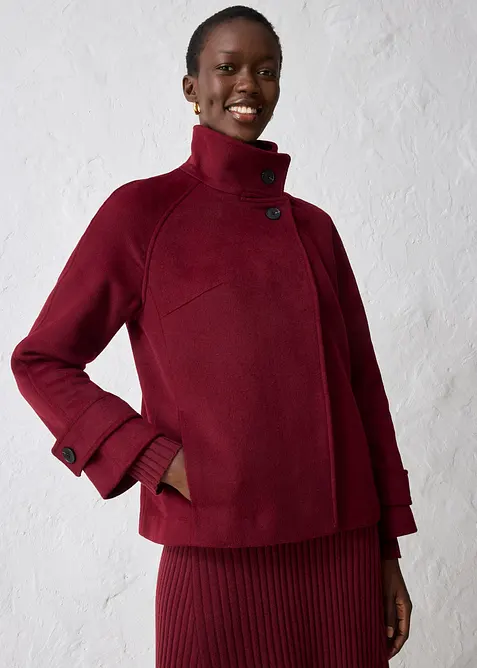 Veste en laine mélangée, bonprix