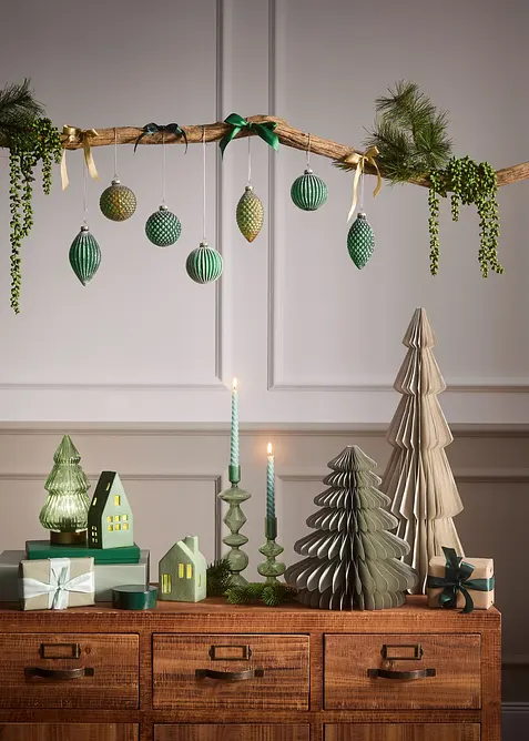 Maisons LED déco (2 pces), bonprix