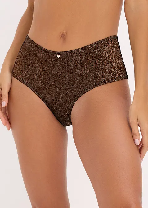 Slip Maxi brésilien en matière brillante, bonprix