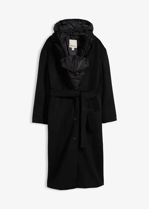 Manteau de grossesse 6-en-1 avec fonction portage et gilet sans manches détachable, bonprix