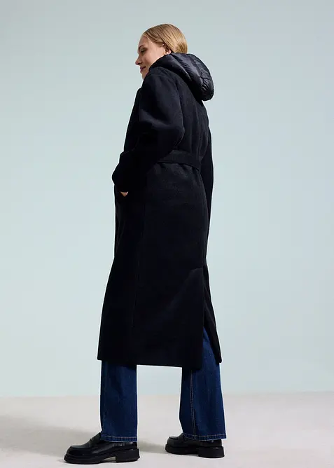 Manteau de grossesse 6-en-1 avec fonction portage et gilet sans manches détachable, bonprix