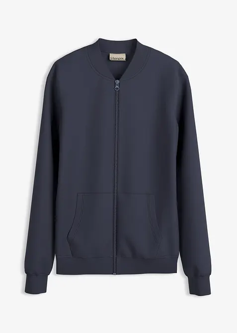 Sweat zippé en néoprène, bonprix