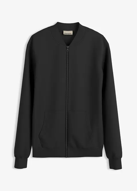 Sweat zippé en néoprène, bonprix