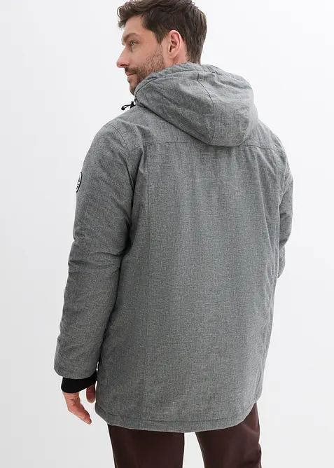 Parka technique imperméable, doublée sherpa douce, bonprix