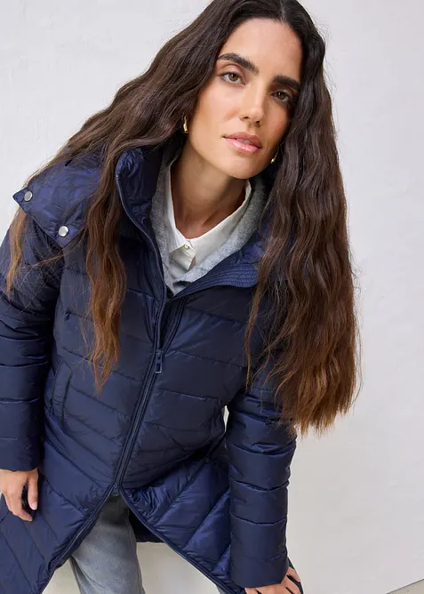 Doudoune longue avec du duvet recyclé, bonprix