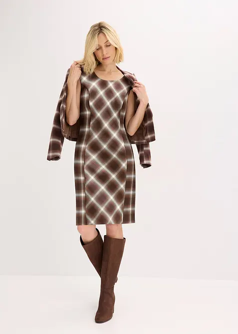 Robe à carreaux, bonprix