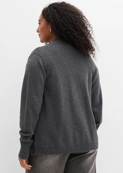 Gilet en maille 100% coton, bonprix