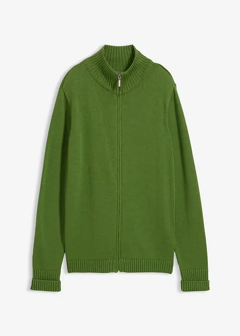 Gilet en maille 100% coton, bonprix