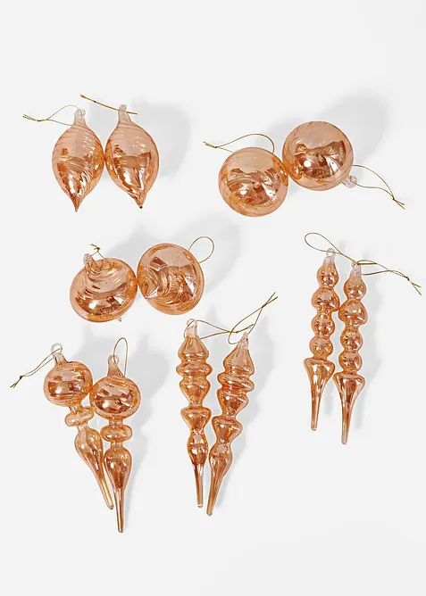 Boules de Noël (12 pces), bonprix