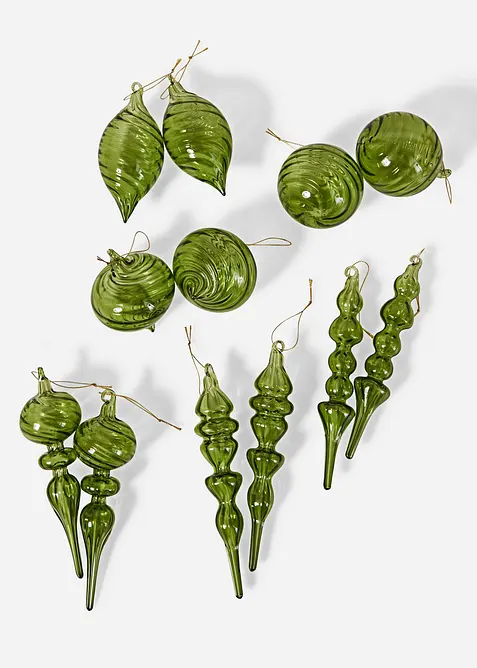 Boules de Noël (12 pces), bonprix