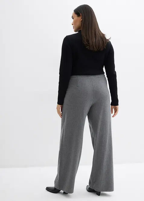 Pantalon en maille douce, bonprix