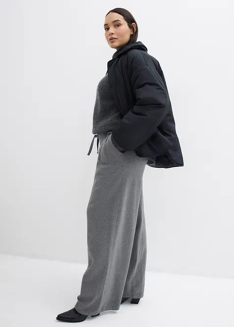 Pantalon en maille douce, bonprix