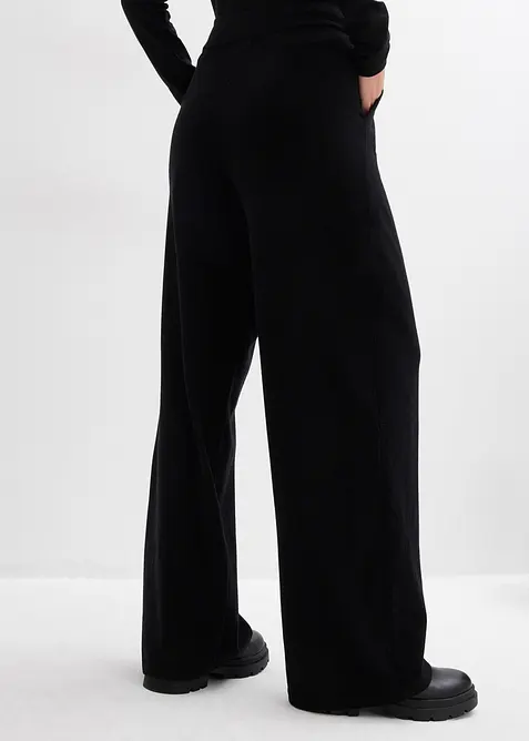 Pantalon en maille douce, bonprix