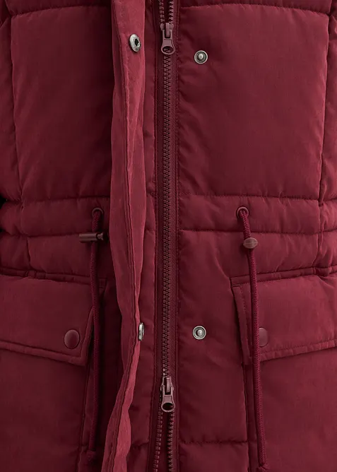 Manteau d&rsquo;hiver avec fermetures zipp&eacute;es sur les c&ocirc;t&eacute;s, bonprix