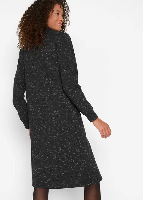 Robe sweat à col camionneur, bonprix
