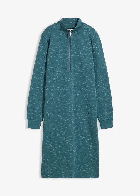 Robe sweat à col camionneur, bonprix