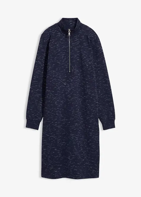 Robe sweat à col camionneur, bonprix