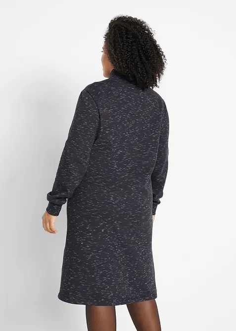 Robe sweat à col camionneur, bonprix